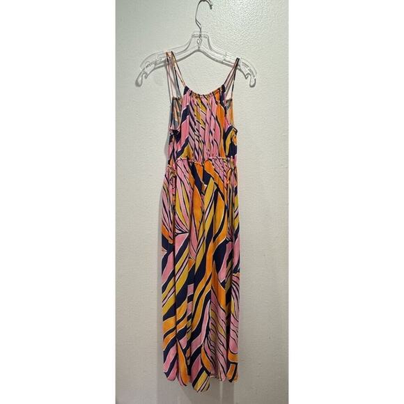 Maeve Size 2 Finley Wide Leg Colorful Bright Boho Jumpsuit Anthropologie READ - Picture 2 of 12